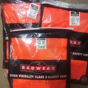 High Visibility Safety Vest - Orange